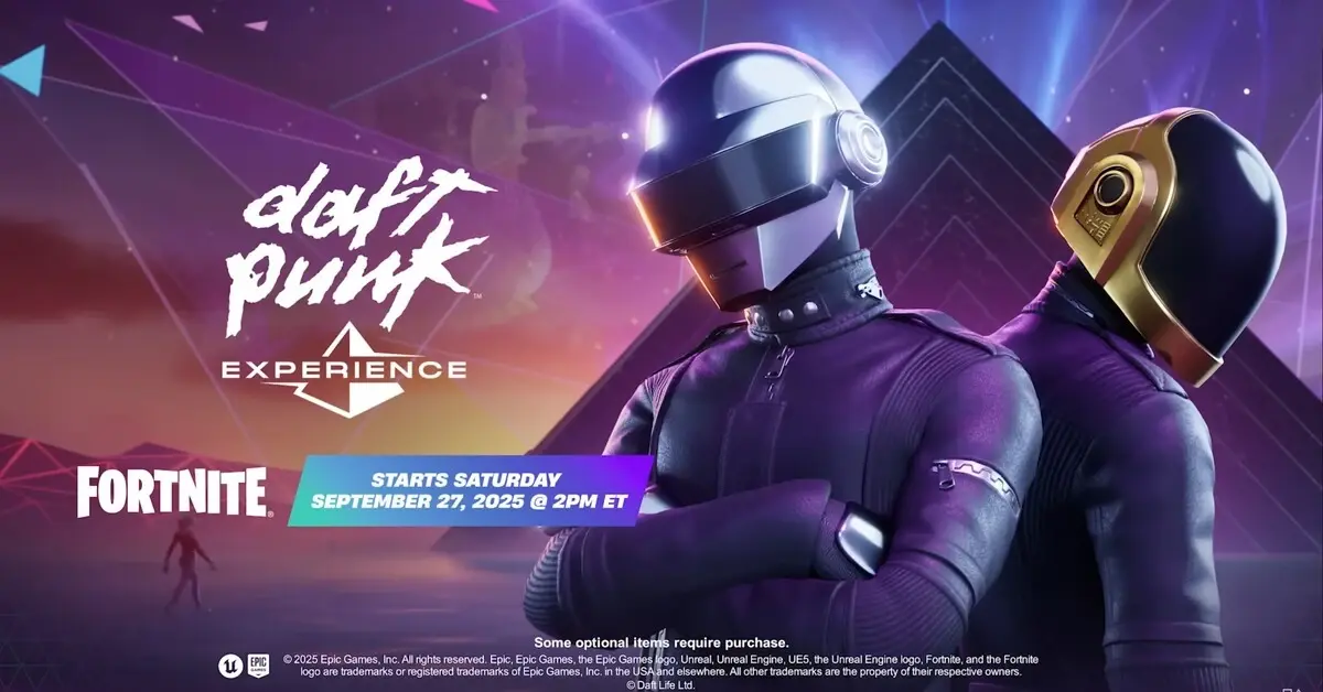 Daft Punk Experience en Fortnite