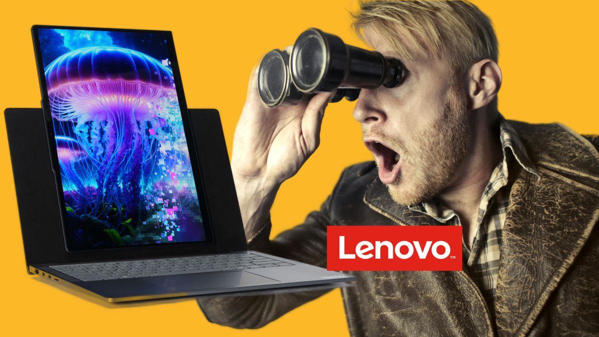 Portátil Lenovo con pantalla rotatoria