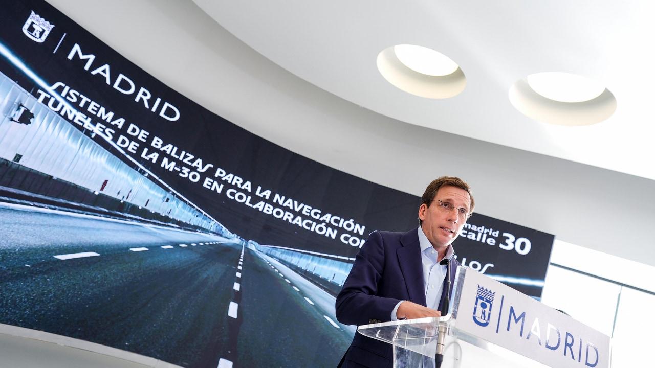 Navegación asistida en túneles de Madrid