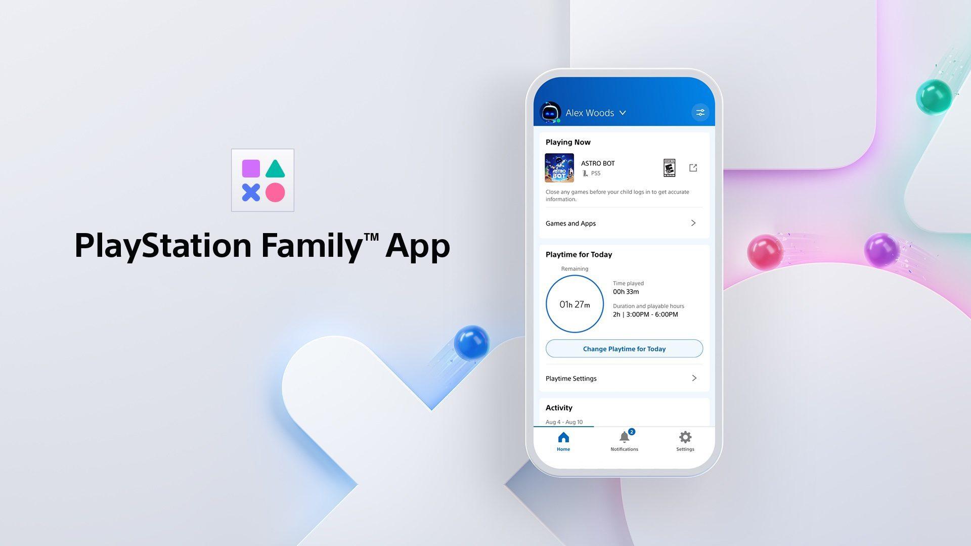 Filtros por edad y privacidad en PlayStation Family