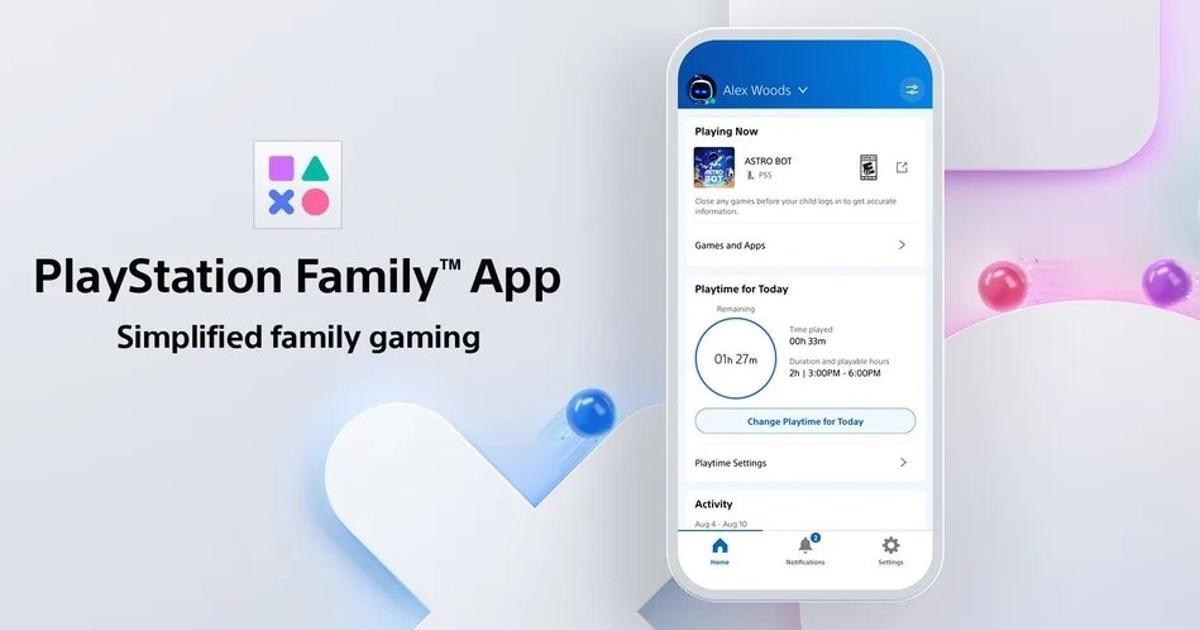 Gestión de tiempo de juego PlayStation Family