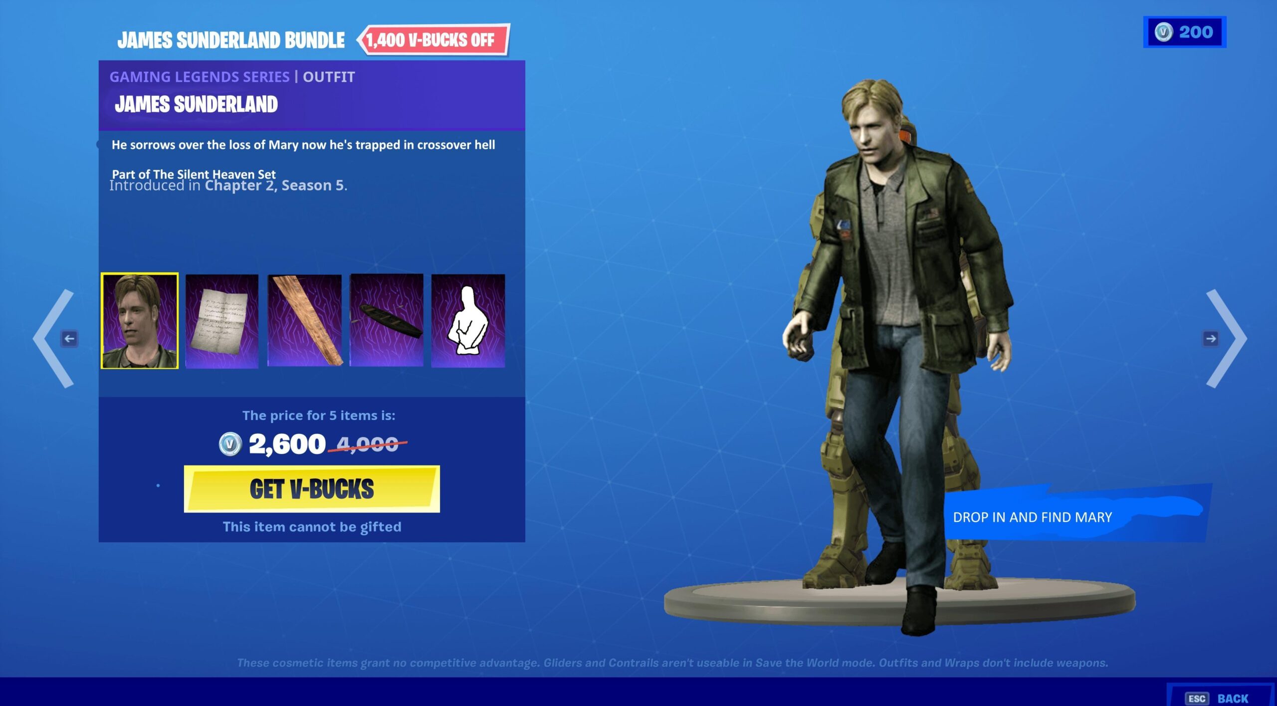 Colaboración de terror en Fortnite