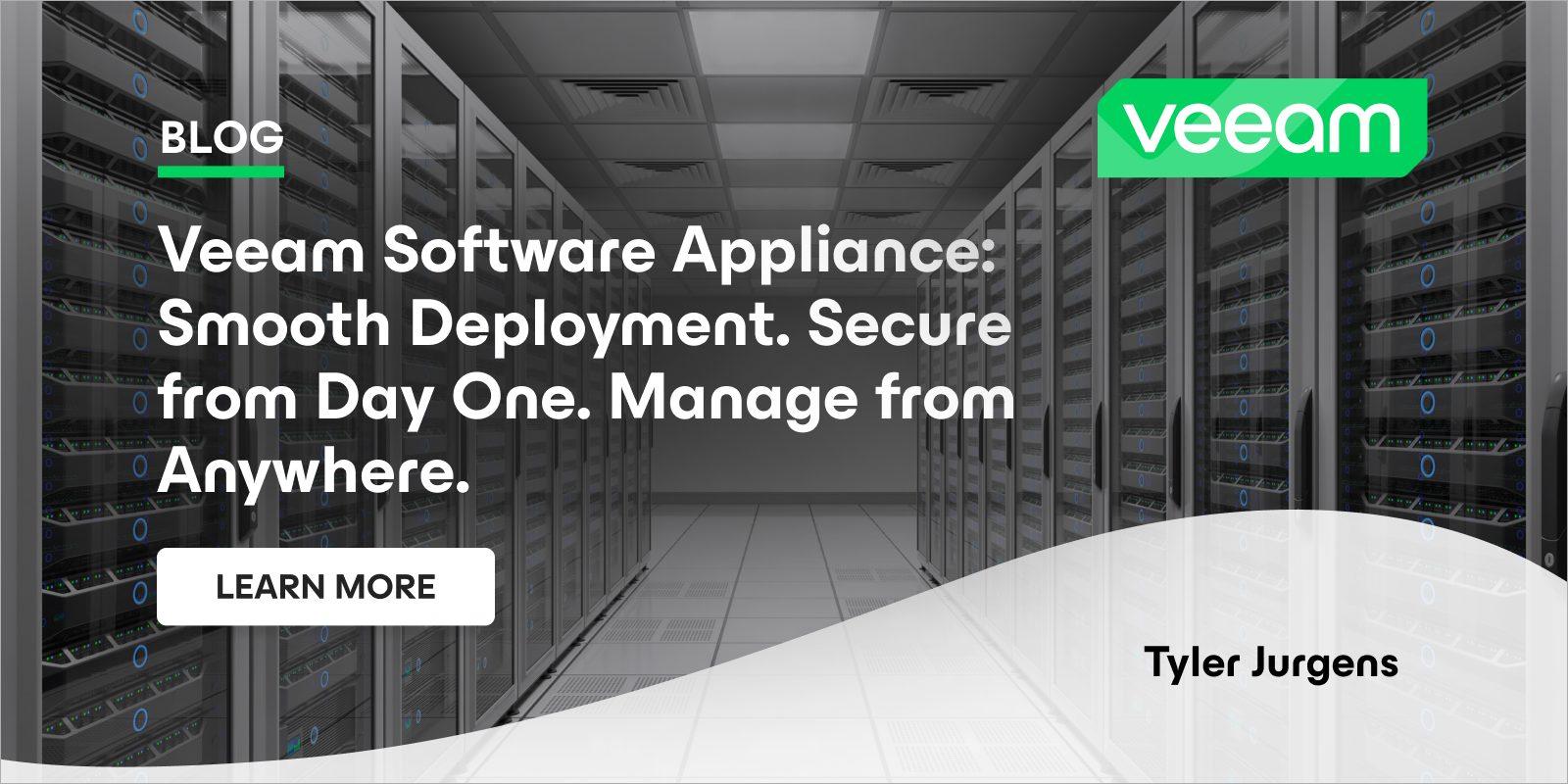 Veeam Software Appliance