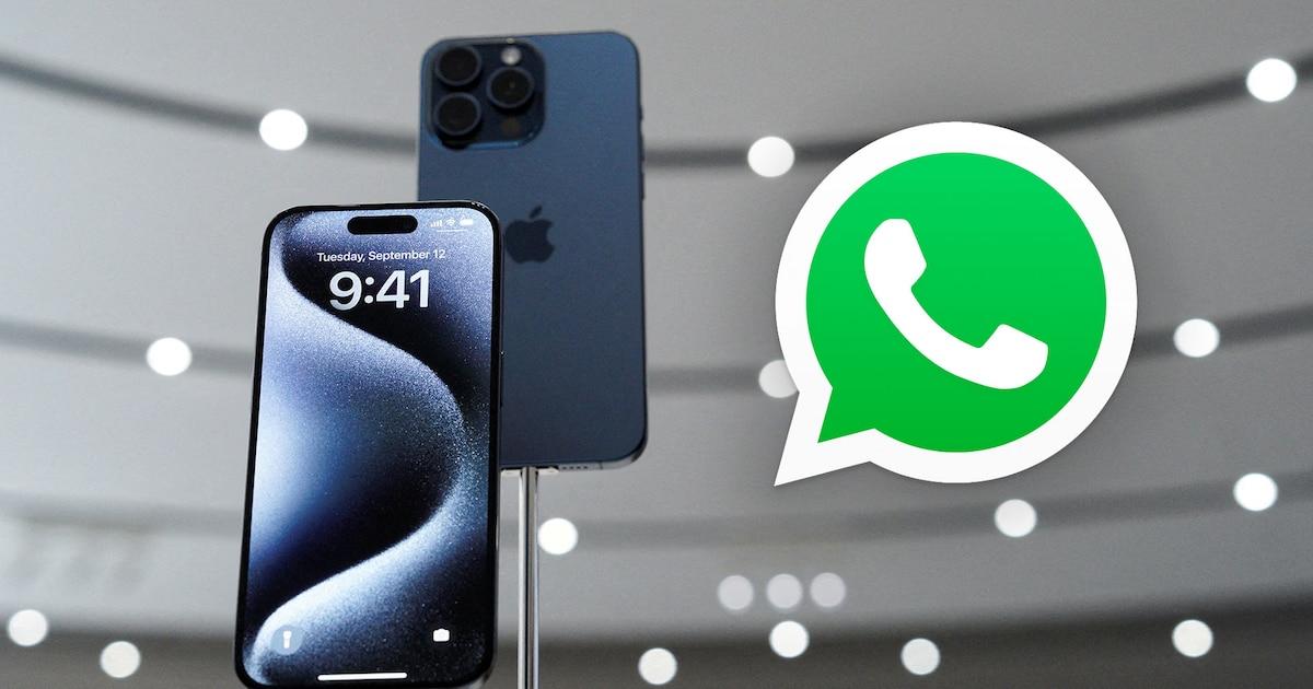 Diseño Liquid Glass en WhatsApp para iPhone