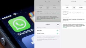 WhatsApp activa la traducción de mensajes