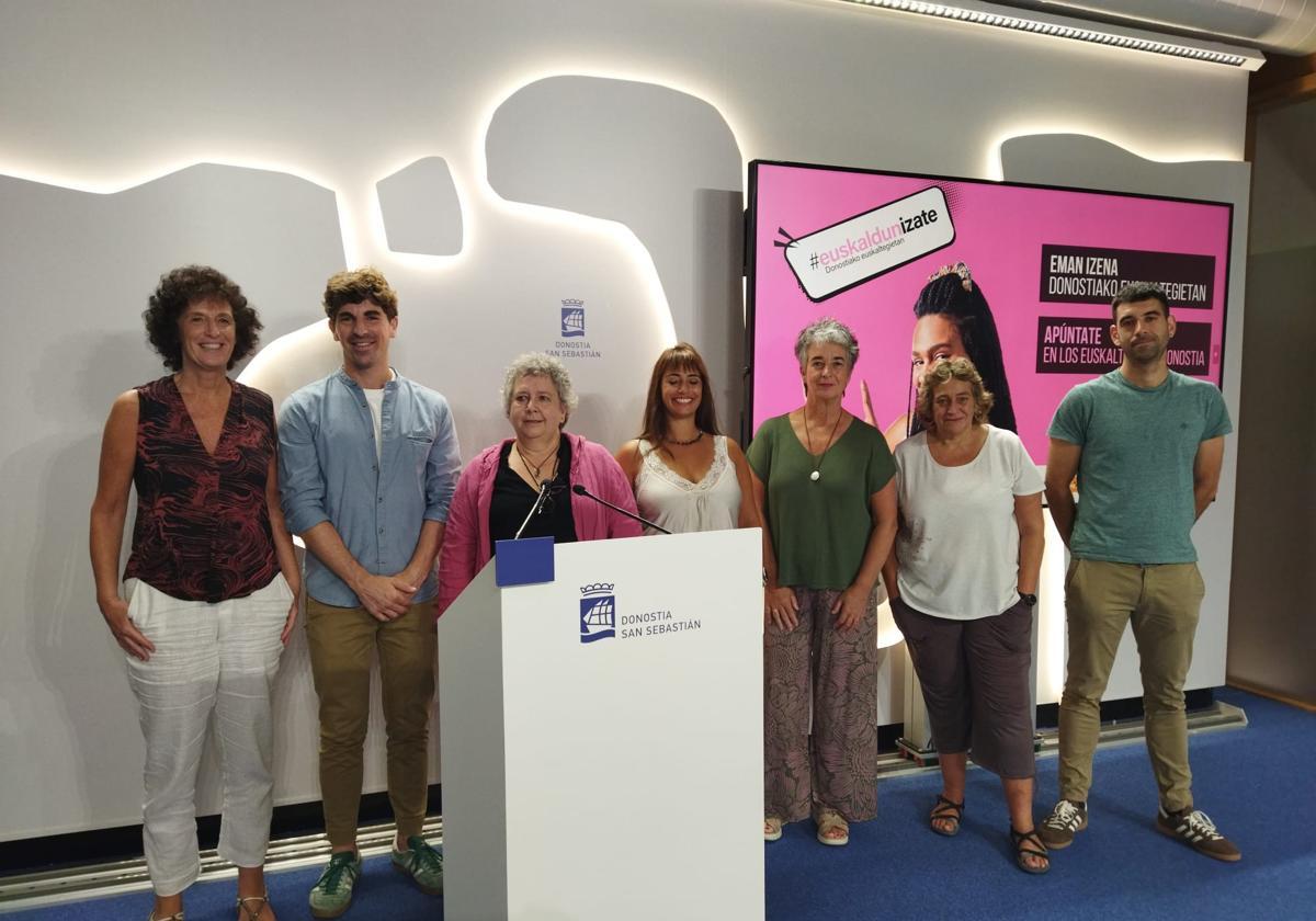 Campaña para aprender euskera en Donostia