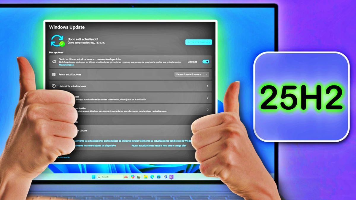 Actualización Windows 11 25H2