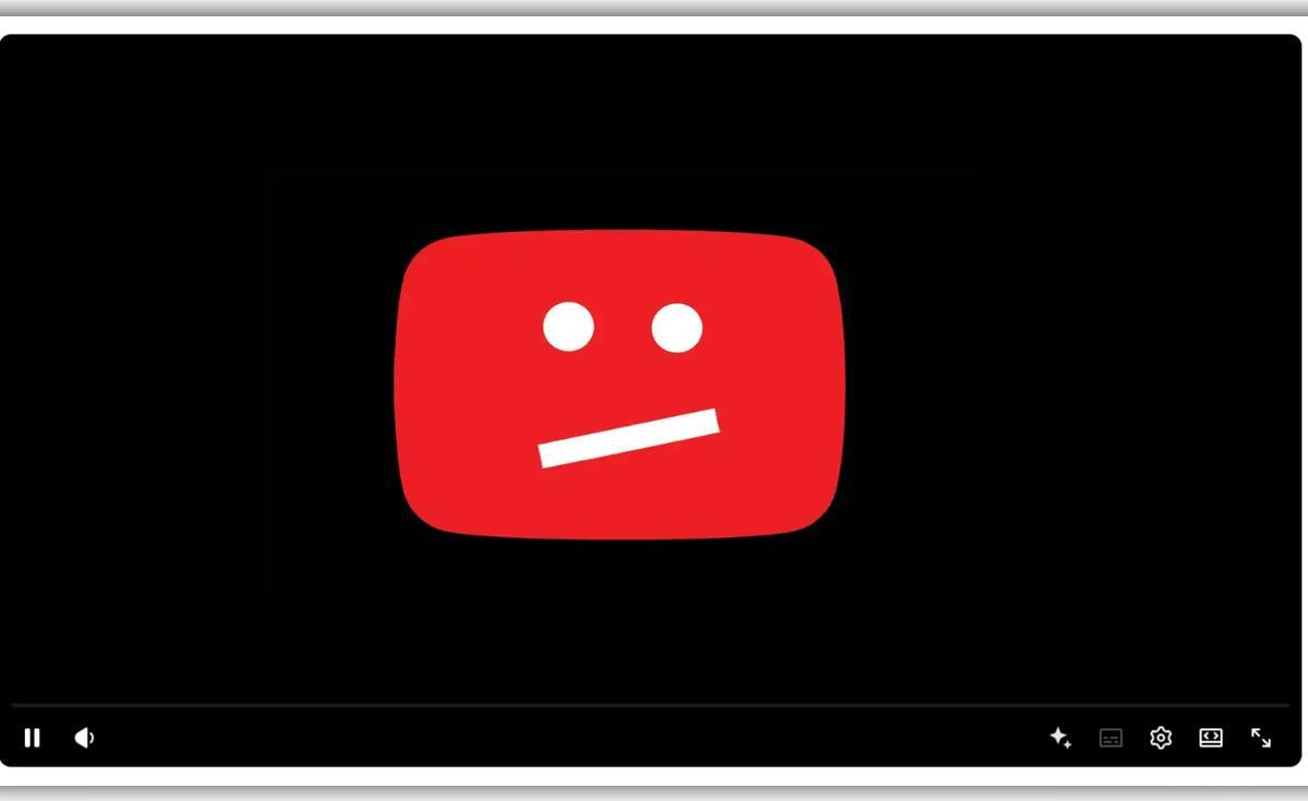 Reportes de usuarios por la caída de YouTube