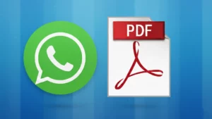 escanear y enviar documentos en formato PDF por WhatsApp