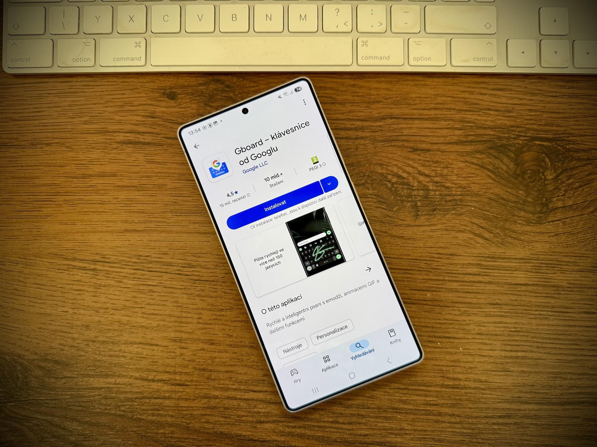 Ajuste de tamaño de fuente en Gboard
