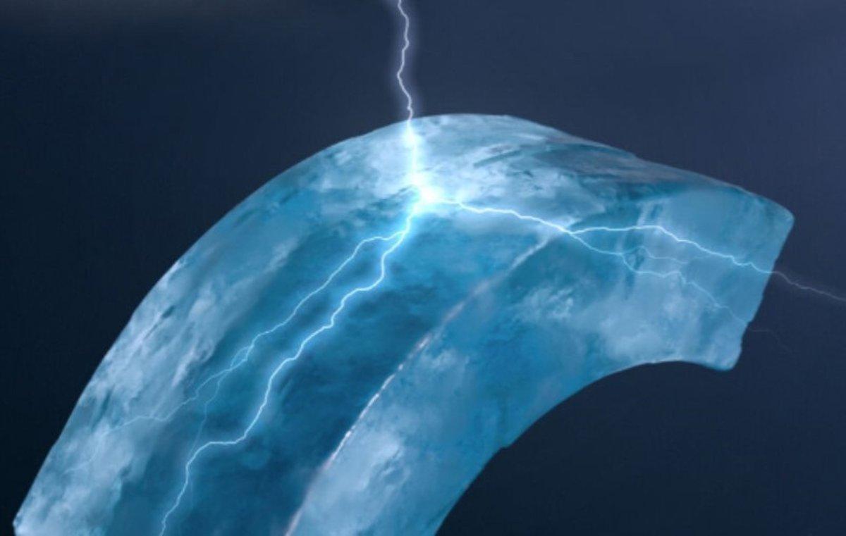 Flexoelectricidad del hielo