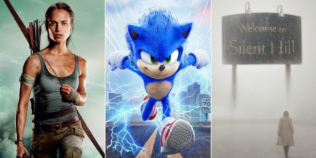 Series y películas basadas en videojuegos