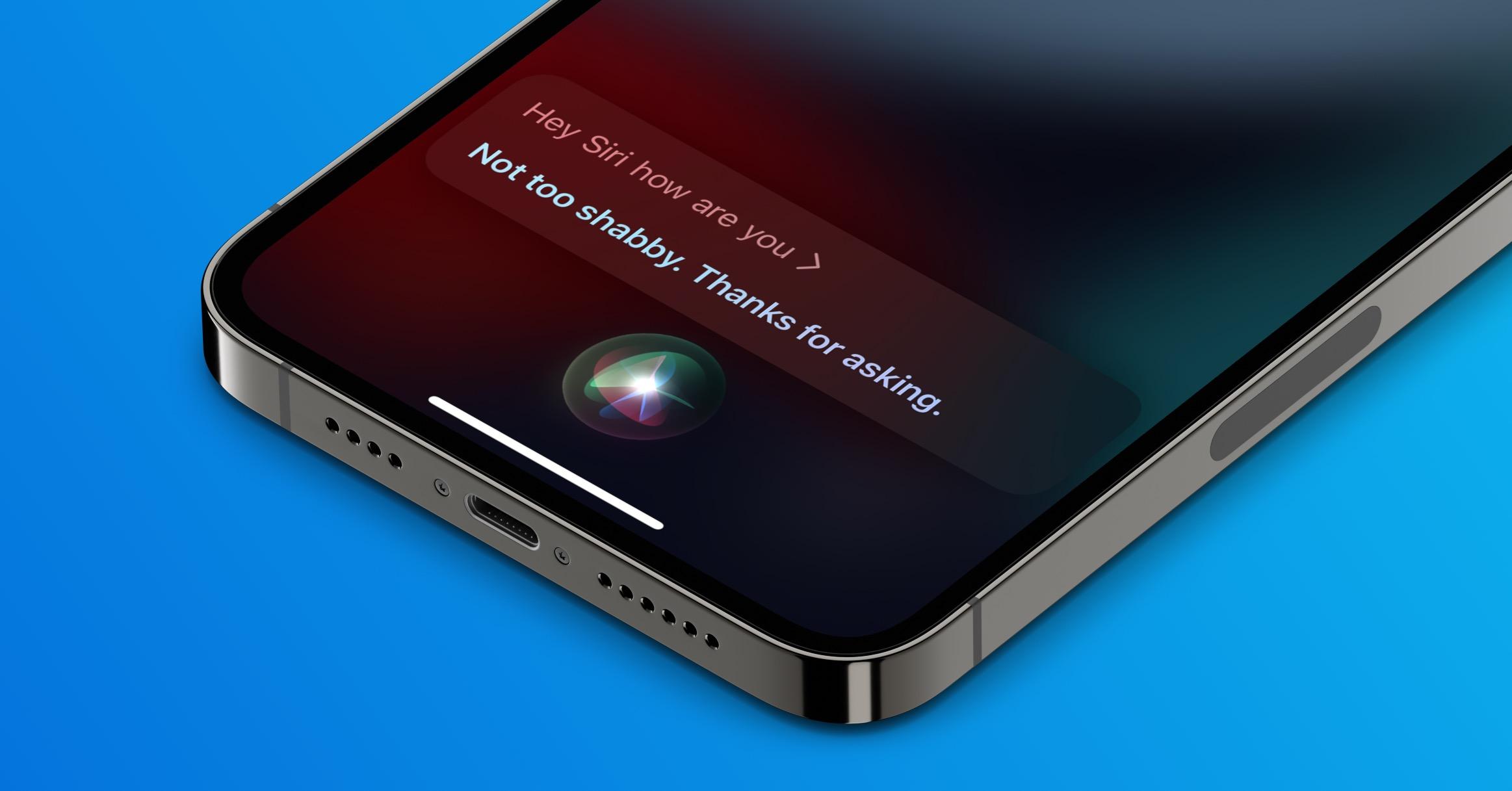 Pruebas internas de Siri