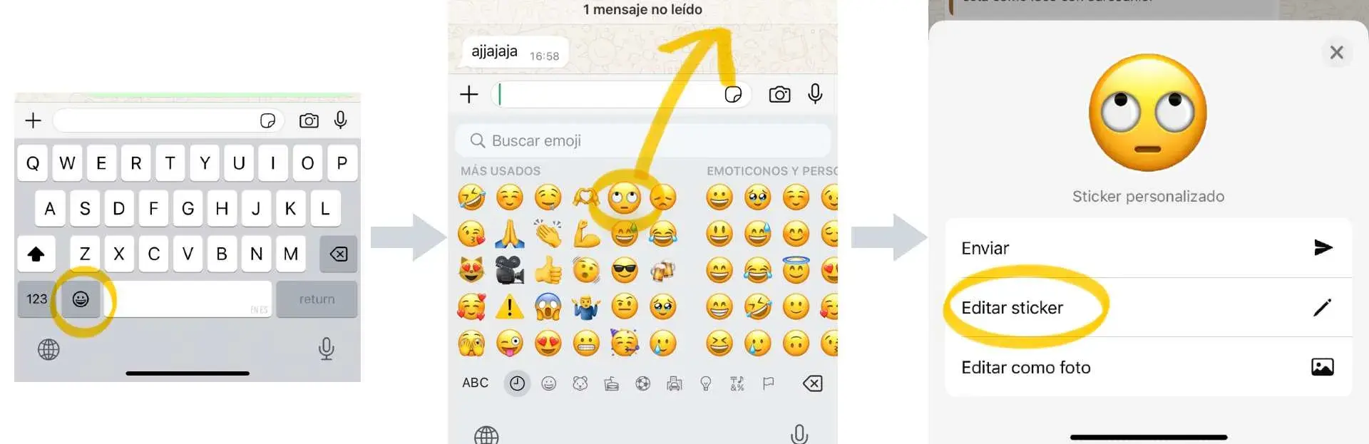 Formato tachado en WhatsApp Formato tachado en WhatsApp