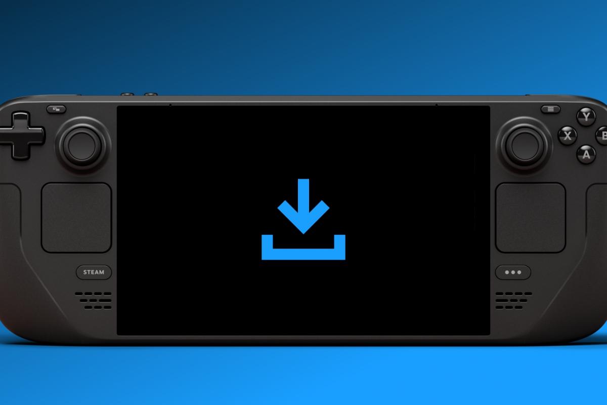Steam Deck descargas con pantalla apagada