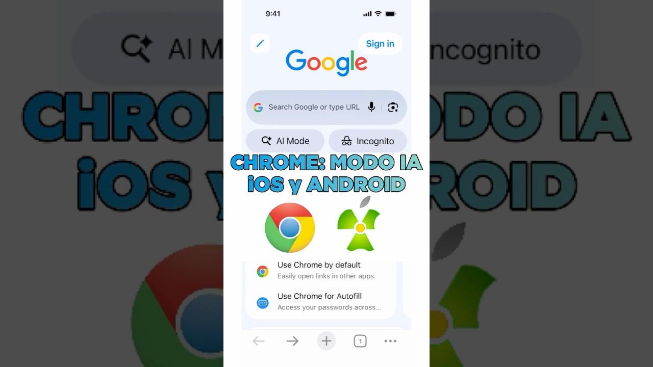 Acceso directo al Modo IA