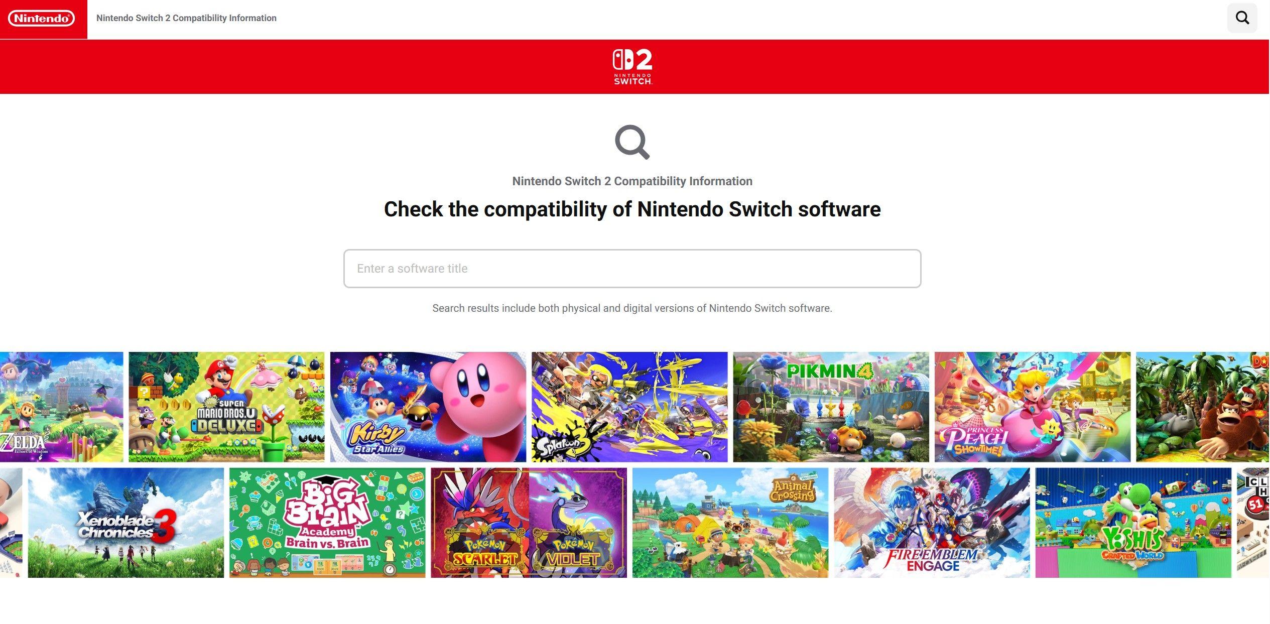 Retrocompatibilidad de juegos de Switch con Switch 2
