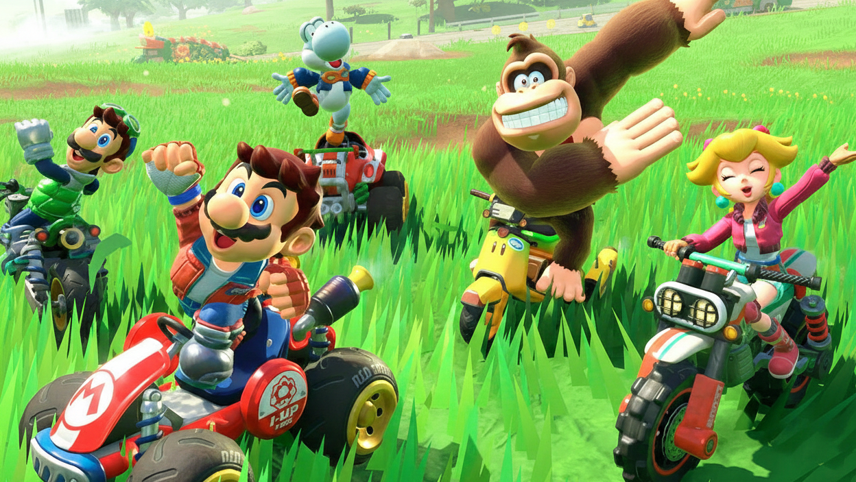 DLC de Donkey Kong para Mario Kart World
