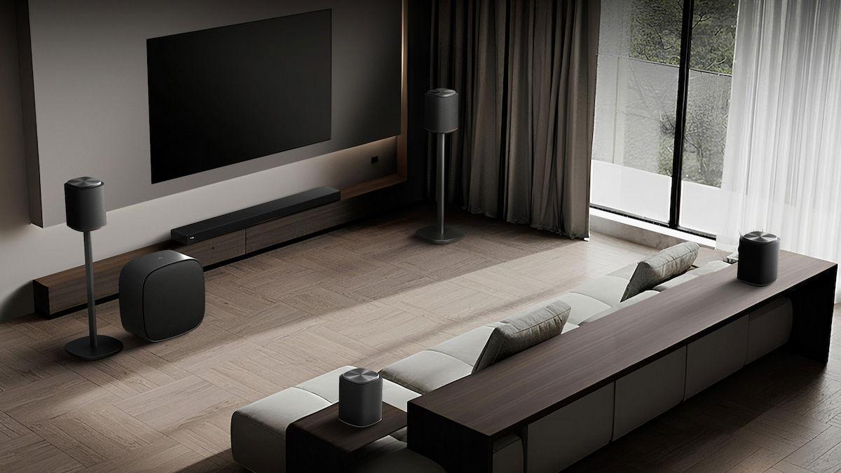 Sistema LG Sound Suite con Dolby Atmos FlexConnect