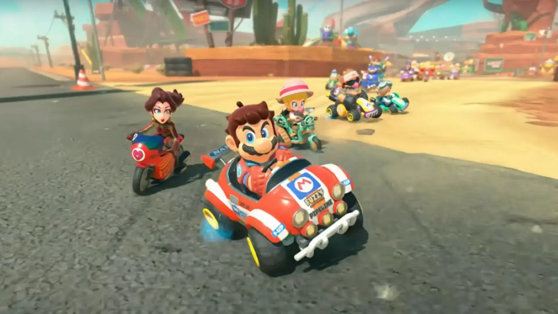 Objetos personalizados en Mario Kart World