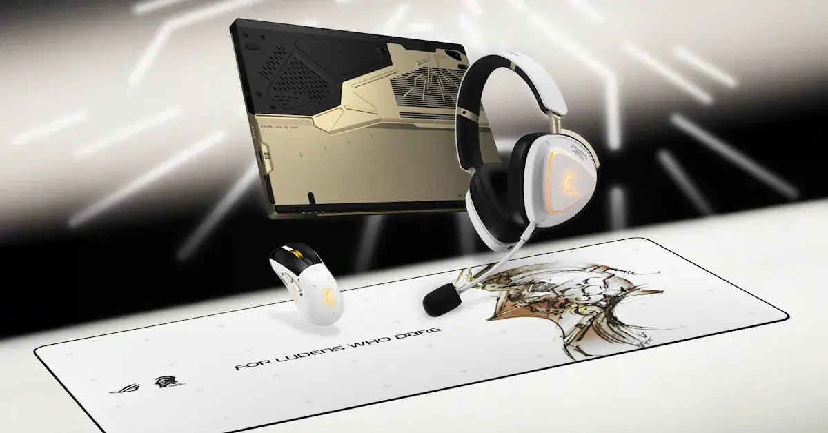 Colaboración de hardware de ASUS y Kojima Productions Colaboración de hardware de ASUS y Kojima Productions