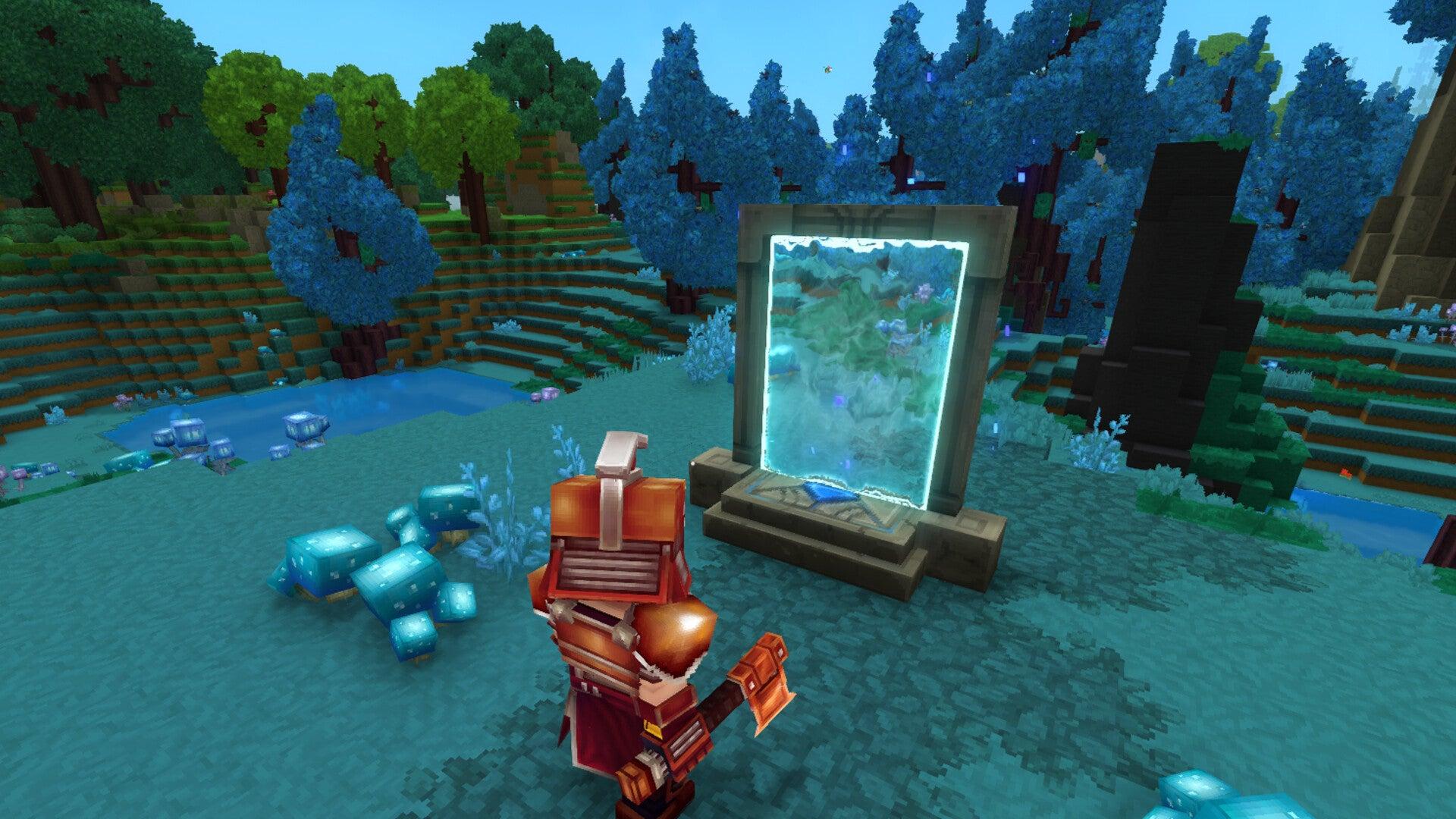 construir casa con ventanas en Hytale