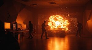 explosión en el estudio de GTA 6