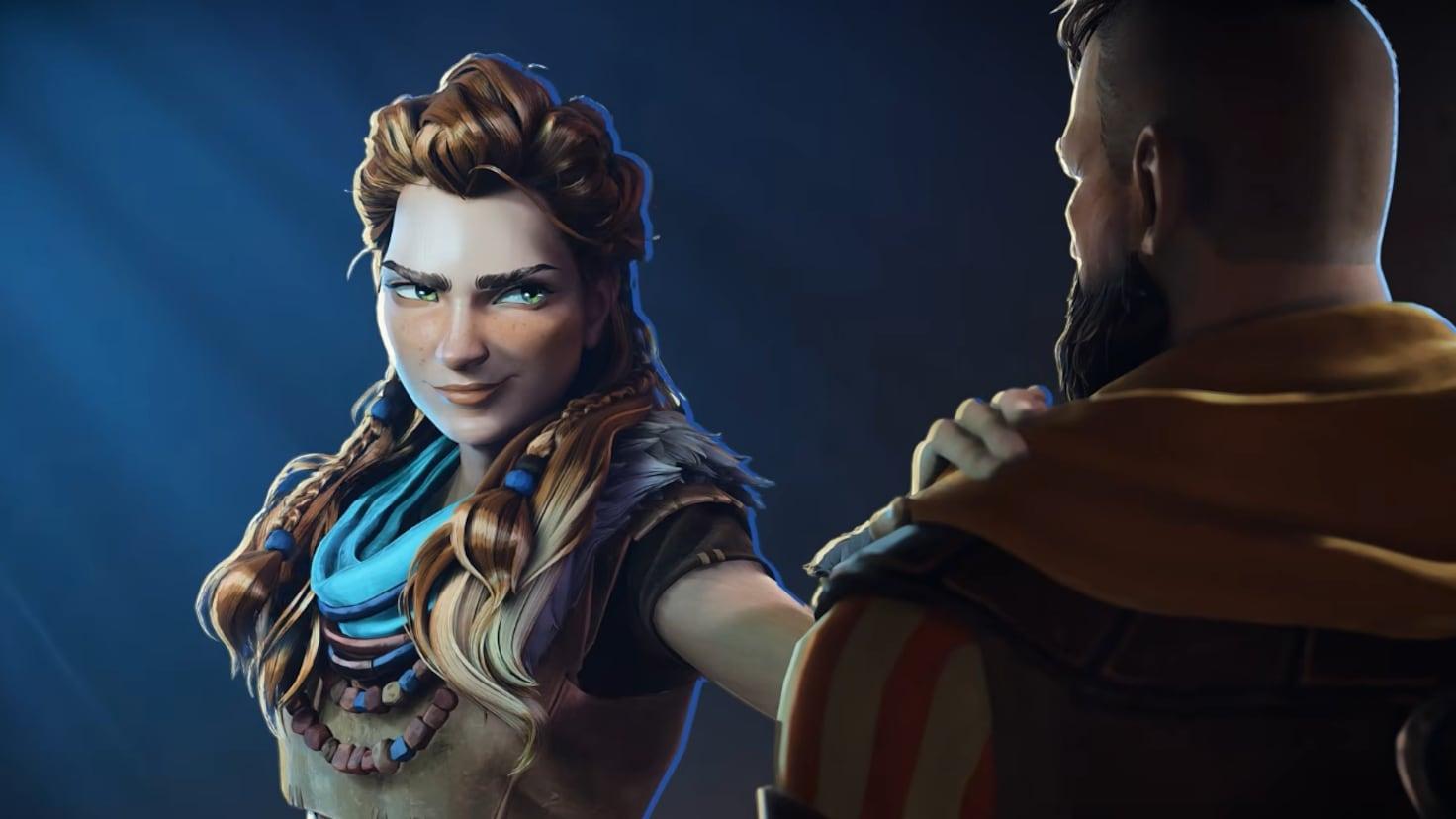 Cazadores y máquinas en Horizon Hunters Gathering