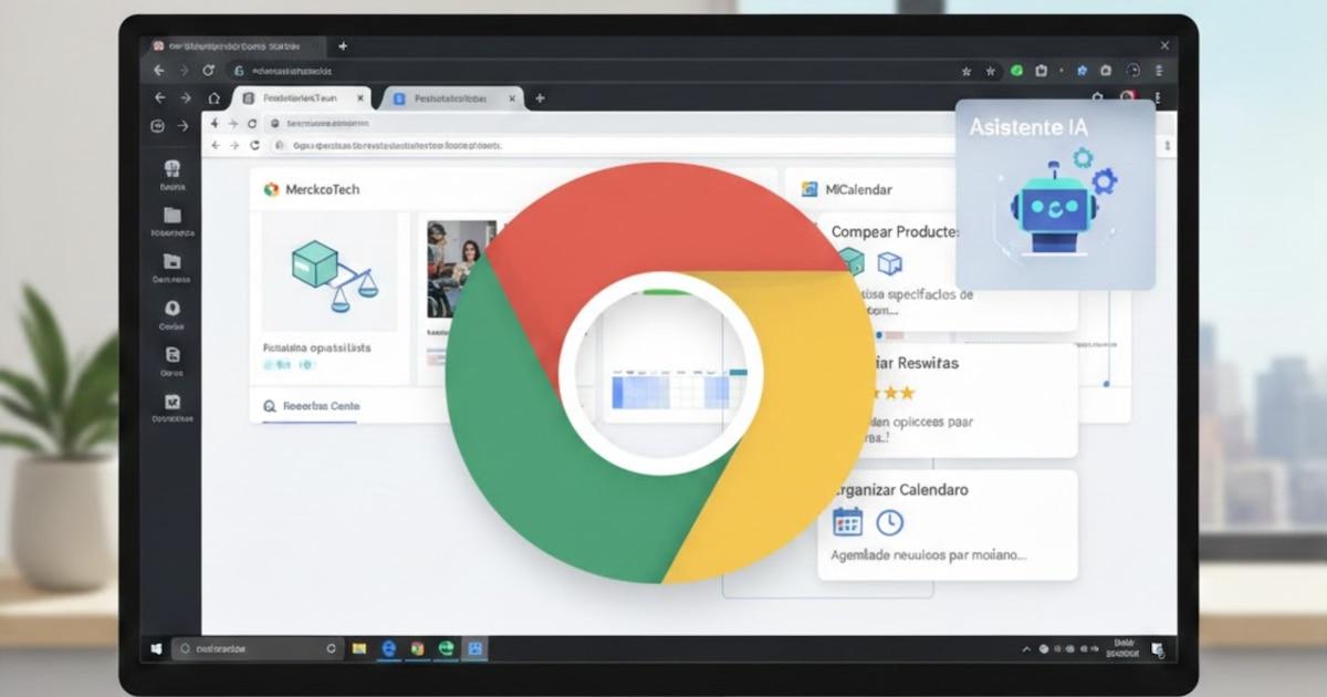 Panel lateral de Gemini en Chrome
