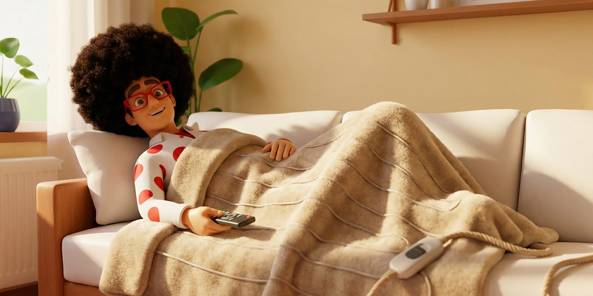 Potencia y consumo de manta eléctrica