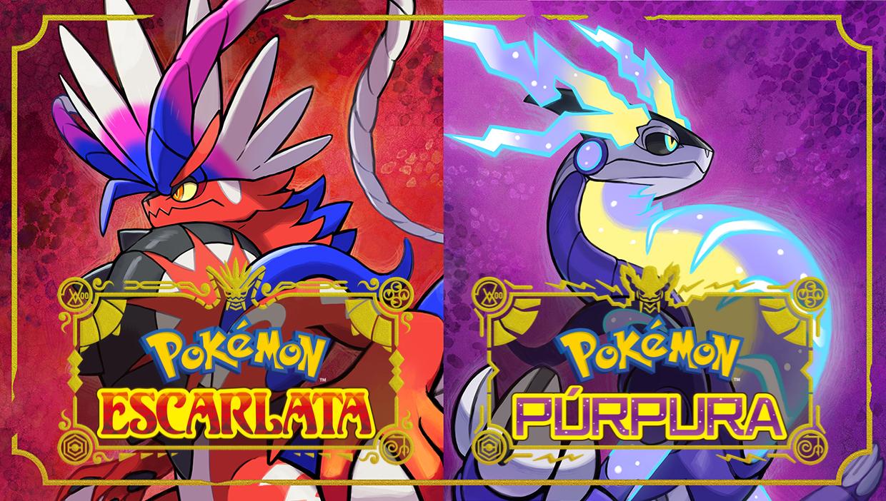 Página web oficial Pokémon Escarlata y Pokémon Púrpura