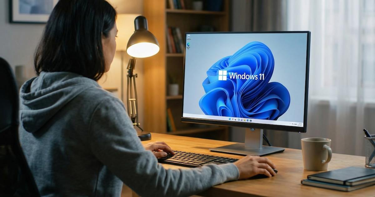 prueba de velocidad en barra de tareas de Windows 11