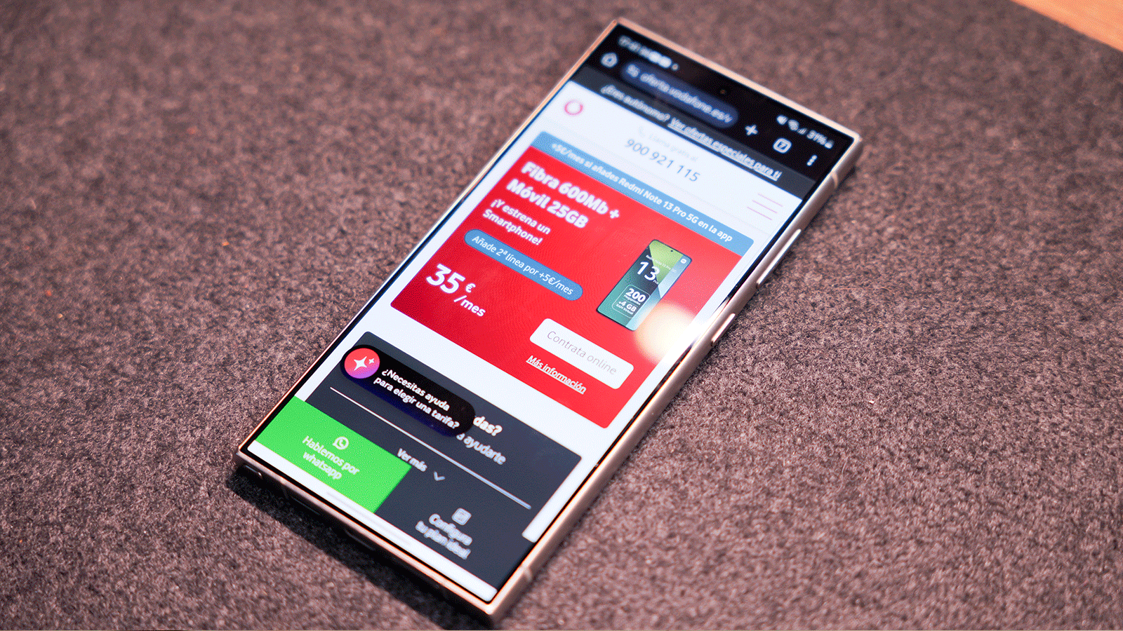 facturacion y descuentos vodafone