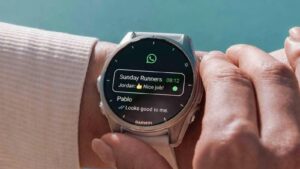 whatsapp smartwatches garmin