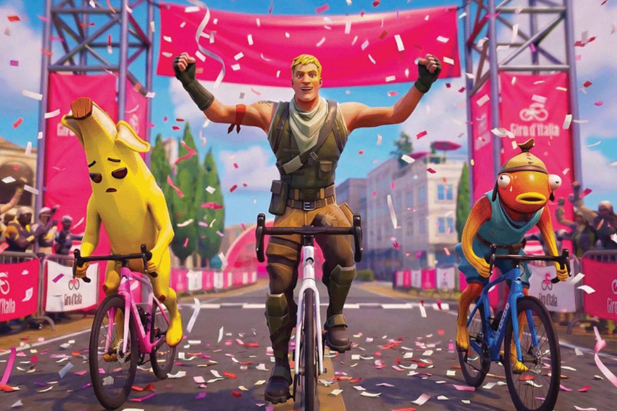 Giro de Italia en Fortnite
