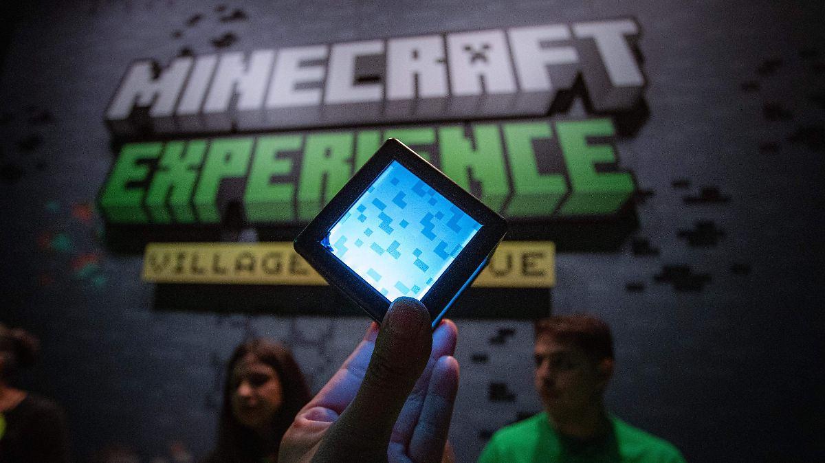 Zona interactiva de Minecraft Experience