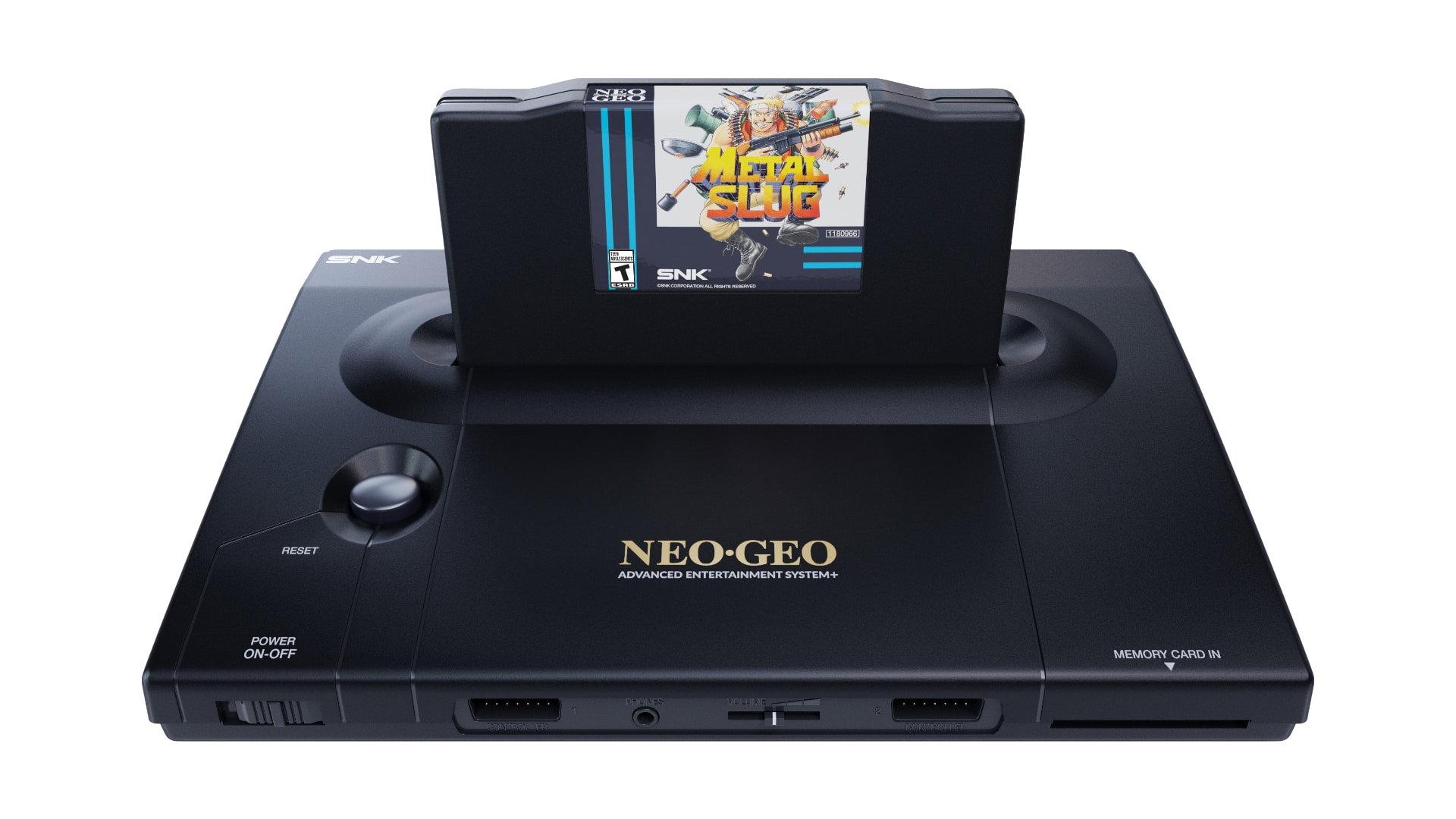 Consola NEOGEO AES+ con cartuchos y salida HDMI