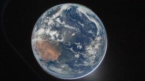 Primeras fotografías de la misión Artemis II a la Tierra