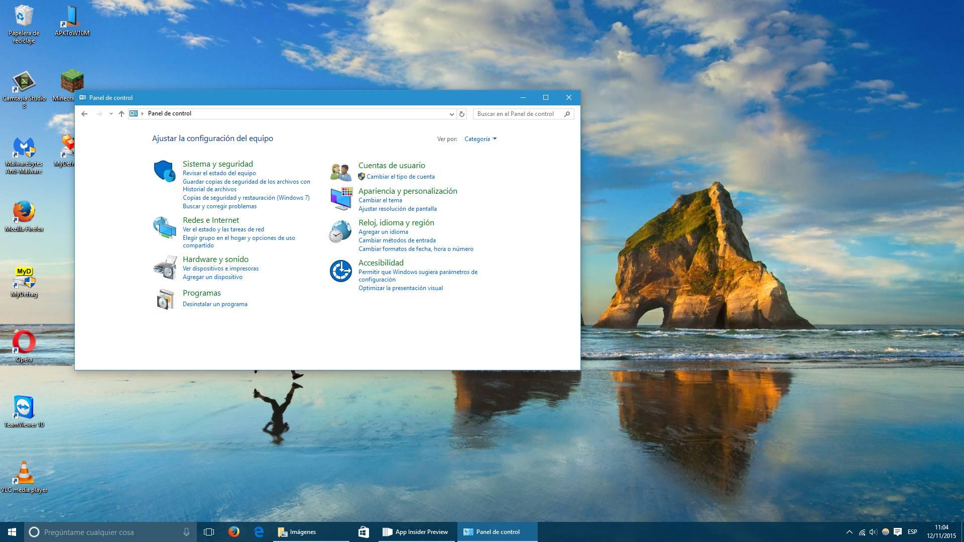Aplicación Configuración en Windows 11 Configuración de Windows 11 sustituyendo al Panel de control