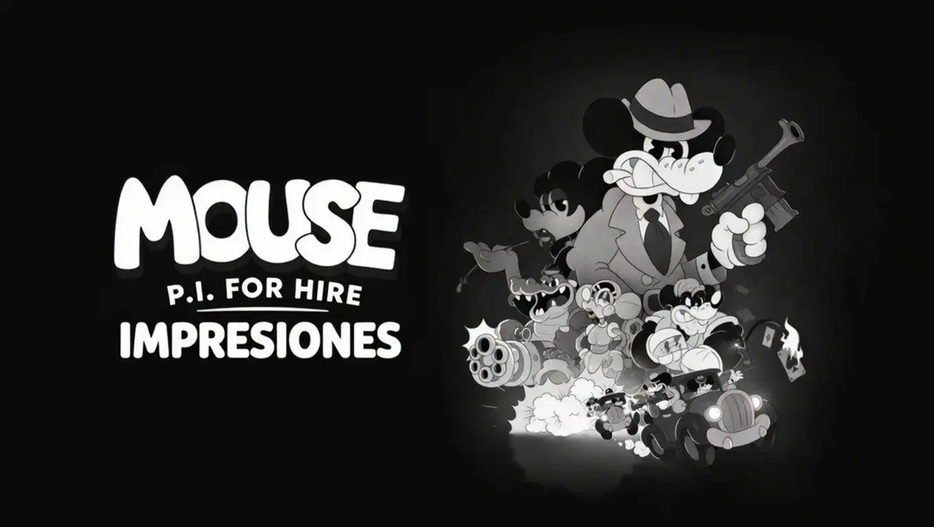 Estilo noir de Mouse P.I. For Hire Estilo noir de Mouse P.I. For Hire