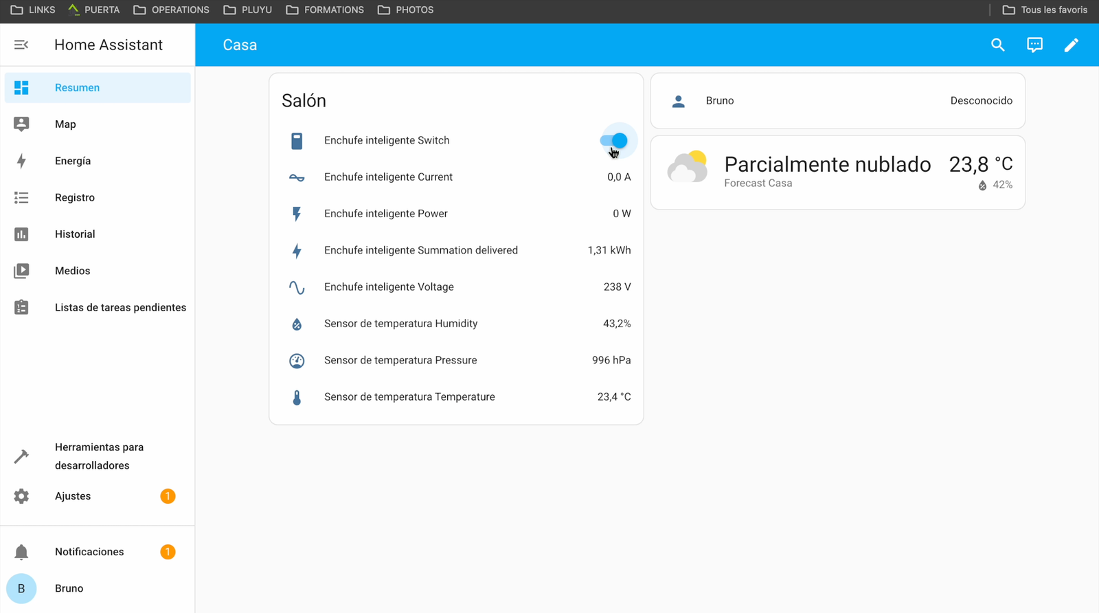 Interfaz y tutoriales de Home Assistant Interfaz y tutoriales de Home Assistant