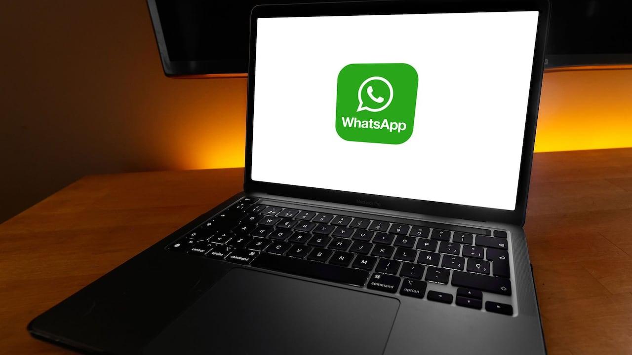 Chats en WhatsApp Web con nuevos colores Pantalla de chats en la versión web de WhatsApp