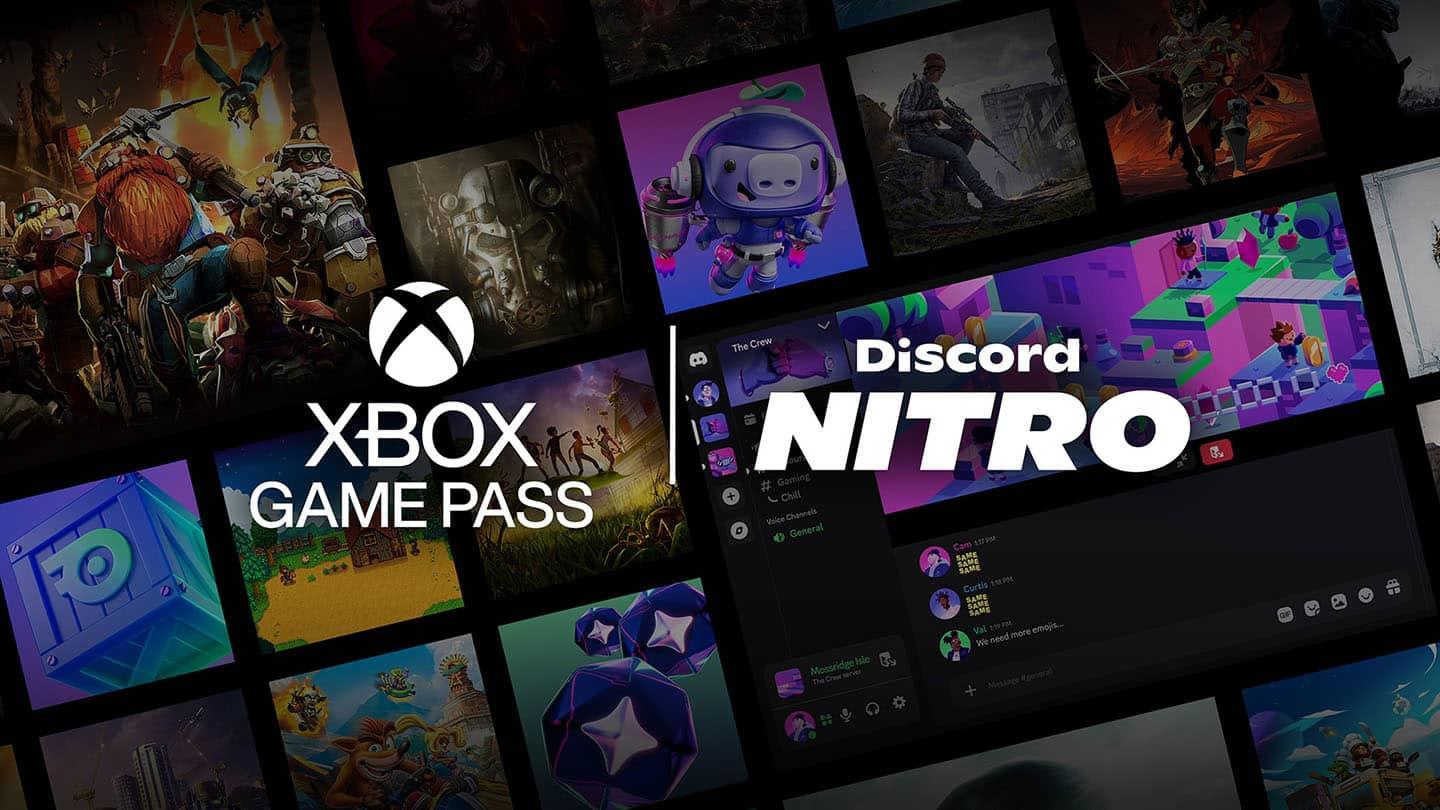 Catálogo de juegos con Discord Nitro y Game Pass