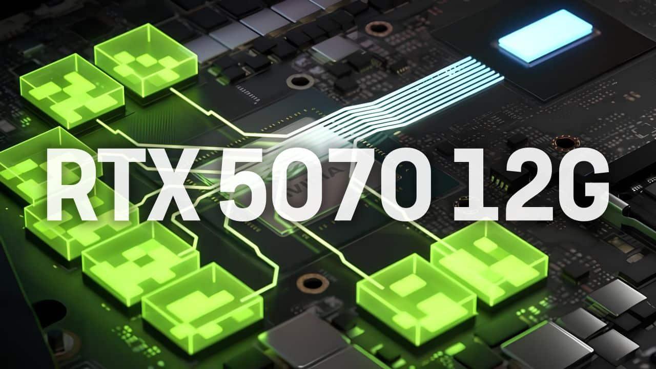 Portátil con NVIDIA GeForce RTX 5070 Laptop con 12 GB