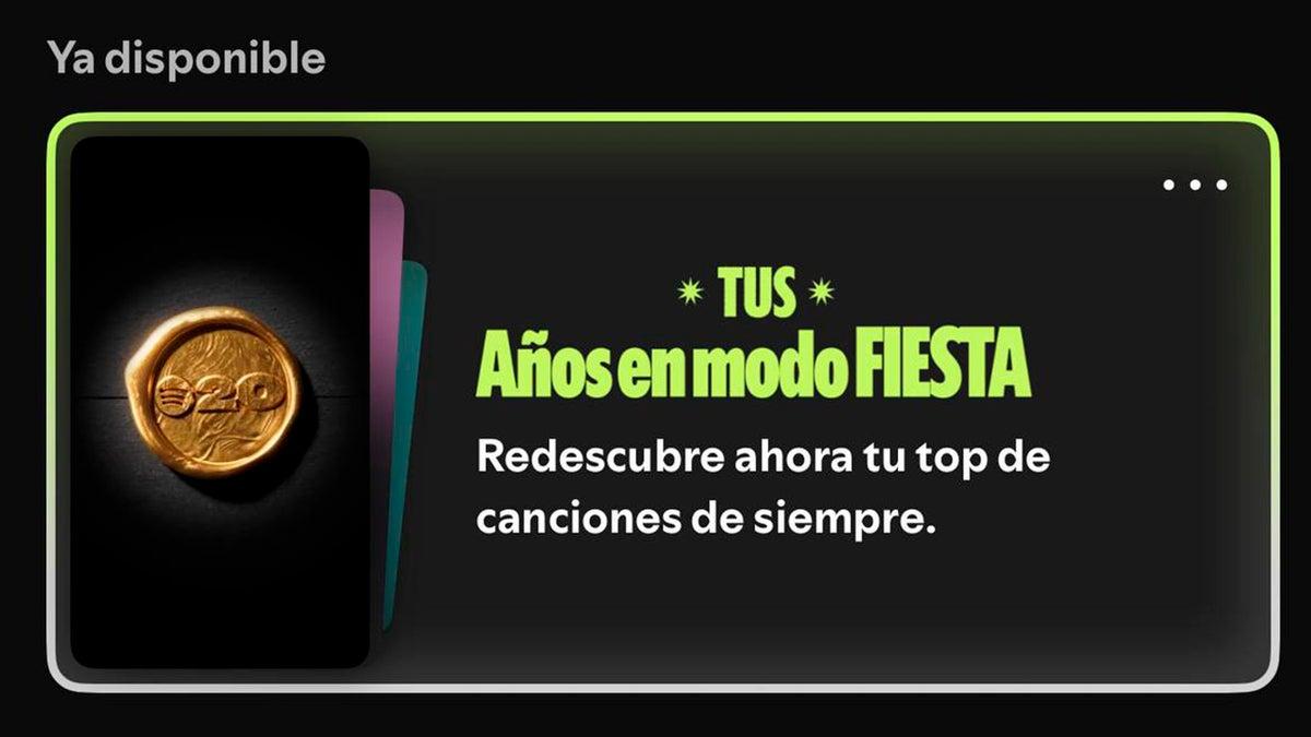 Spotify Wrapped historico