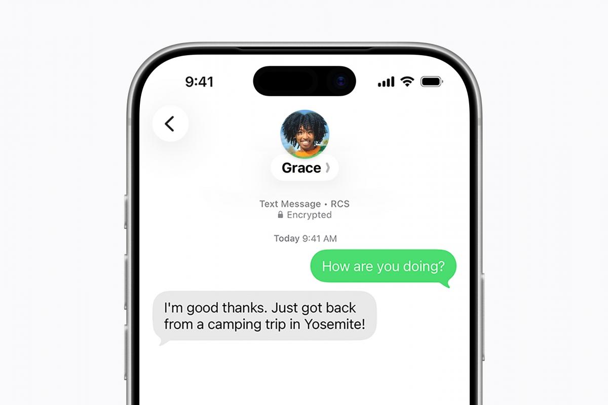 cifrado de extremo a extremo en mensajes RCS entre iPhone y Android
