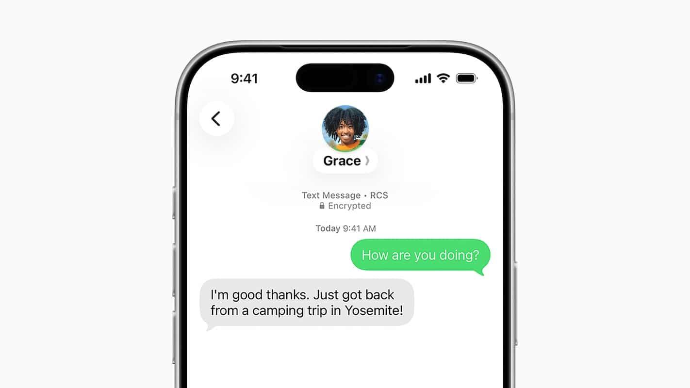 privacidad en mensajes RCS entre iPhone y Android