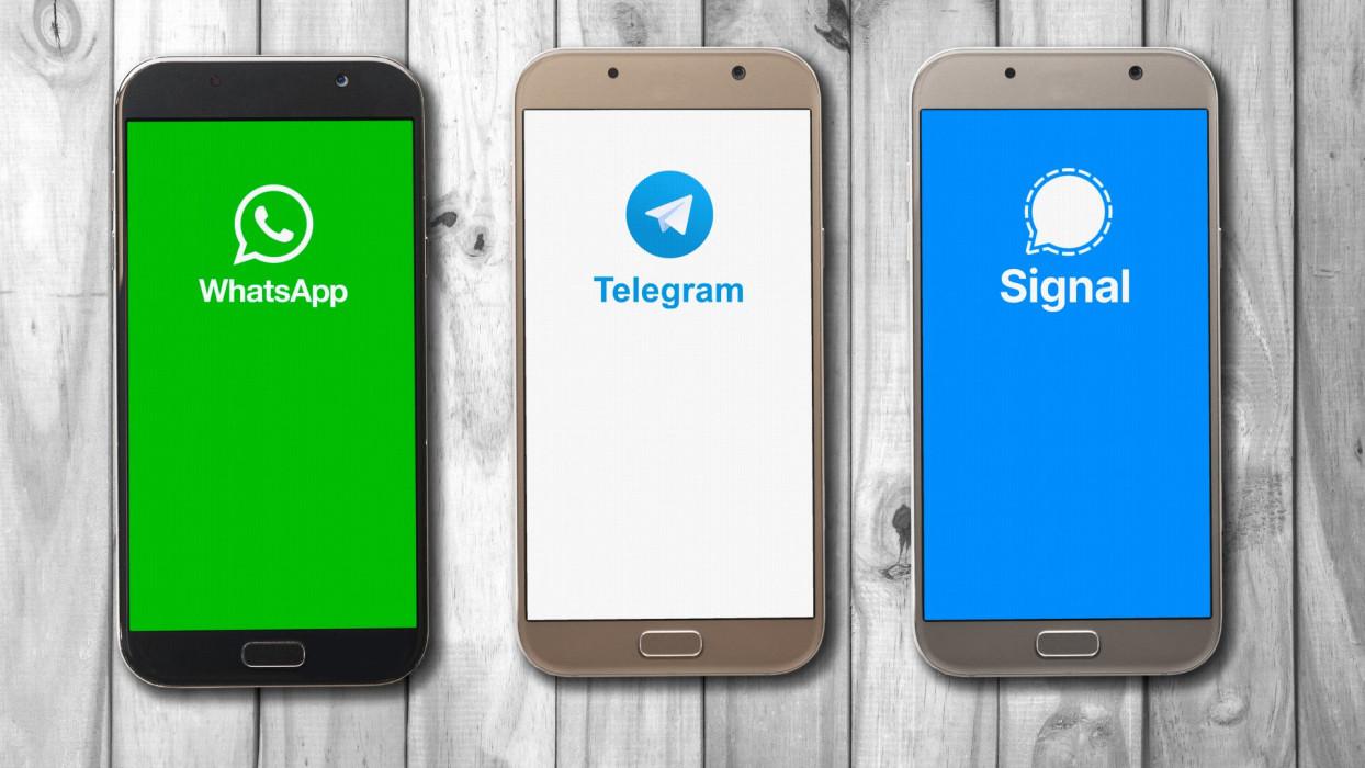 comparativa seguridad signal telegram whatsapp
