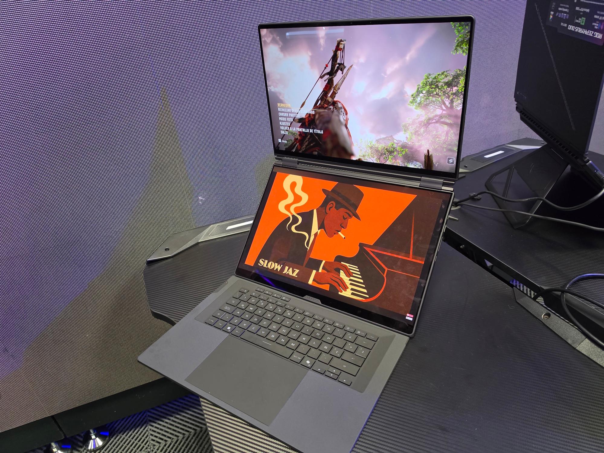 Refrigeración ROG Zephyrus Vista posterior del sistema de refrigeración ASUS