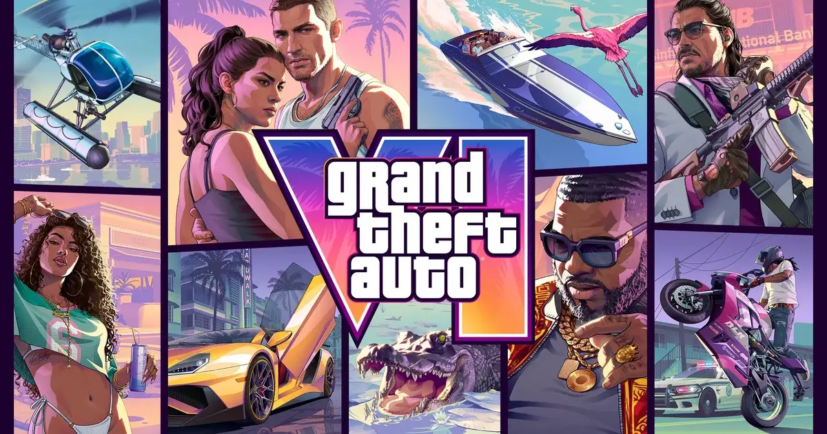 Personajes de GTA VI Detalle de la carátula de GTA 6